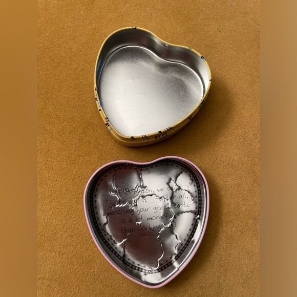 Brighton Jewelry Tin Heart Gift Trinket Box - Picture 6 of 8
